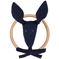 Trixie Kangaroo Rattle and Teether Bliss Blue - Baby Rattle