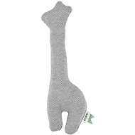 Trixie Giraffe Rattle and Squeaker Grain Grey - Baby Rattle