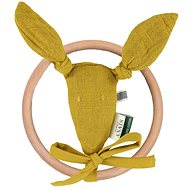 Trixie Kangaroo Bliss Mustard Rattle and Teether - Baby Rattle