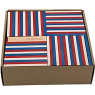 T-Wood Construction set Tricolour 200 - Building Set