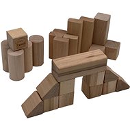 T-Wood Dřevěné kostky přírodní 25 - Wooden Blocks