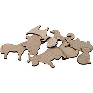 T-Wood Additional set for Playing walls - Pets - Didactic Toy
