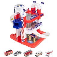 Teamsterz Rettungsstation mit 5 Autos - Spielzeug-Garage