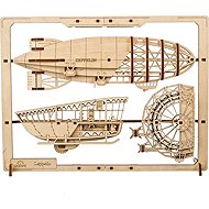UGEARS 3D puzzle Zeppelin 2.5D 49 pieces - 3D Puzzle