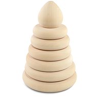 Ulanik Wooden pyramid round - Educational Toy
