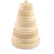 Ulanik Montessori wooden pyramid small - Educational Toy