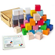 Ulanik Montessori cubes small - Wooden Blocks