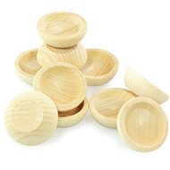Wooden Toy Plates - Toy Kitchen Utensils