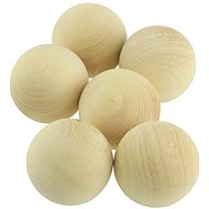 Wooden Balls set 6 pieces 45 mm - Game Set