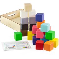 Ulanik Wooden cubes - Educational Set