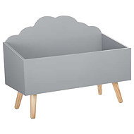 TEXTILOMANIA Toy box CLOUD, grey - Storage Box