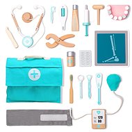 UMU® Doctor's set Standard 18 pcs blue - Kids Doctor Kit