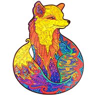 Unidragon - Seductive Fox size. M - Wooden Puzzle