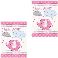 Invitations "baby shower" pregnancy party, girl / girl 8 pcs - 2 pack - Party Accessories