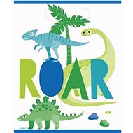 Unique Bags dinosaur blue-green 8 pcs - Gift Bag