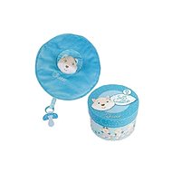 CHICCO Plush blanket in gift box - blue - Baby Sleeping Toy