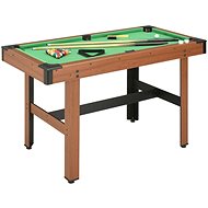 Billiard table 122 × 61 × 76 cm brown - Social Game