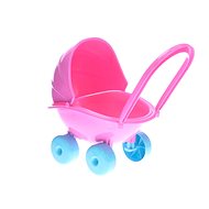 Micro-Trading Stroller - deep, plastic, pink - Doll Stroller