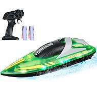 VEVOR RC racing boat 2,4 GHz, speed 12 km/h, LED light, waterproof - RC Ship