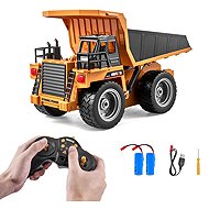 VEVOR RC dump truck 1:18, 9-channel, remote controlled, 2 rechargeable batteries - Remote Control Car