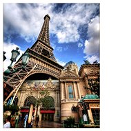 Vikpap Painting by numbers, canvas 30 × 40 cm - Eiffel Tower - Painting by Numbers