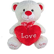 Vizopol Bear with Heart, 40 cm - Soft Toy