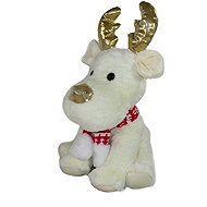 Vizopol White Christmas Reindeer 20 cm - Soft Toy