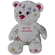 Vizopol Bear with glitter white 30 cm - Soft Toy