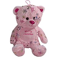 Vizopol Bear with glitter pink 30 cm - Soft Toy