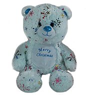 Vizopol Bear with glitter blue 30 cm - Soft Toy