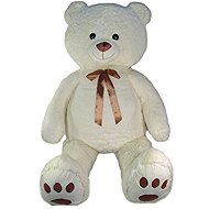 Vizopol Bear with bow white 140 cm - Soft Toy