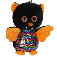Vizopol Bat with sequins, orange wings 20 cm - Soft Toy