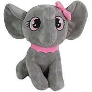 Vizopol Elephant with pink bow 20 cm - Soft Toy