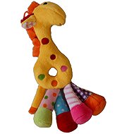 Vizopol Giraffe yellow with rattle - Soft Toy