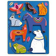 Djeco Totem animals 8 pieces - Puzzle