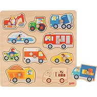 Goki Vehicles II wooden puzzle - Puzzle