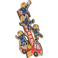 Goki Firefighters 2-in-1 wooden shape sorter - Puzzle