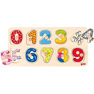 Goki Wood shape sorter My first counting - Puzzle