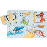 Goki Wooden sound puzzle Tool set - Puzzle