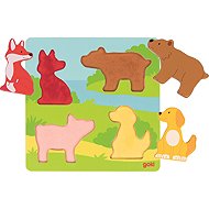 Goki Sensory shape sorter animals - Puzzle