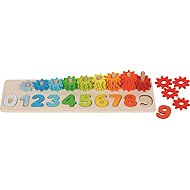 Goki Sorting game Learn to count with cogs - Puzzle