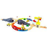 Aga4Kids Wooden train track DS5645 - Train Set