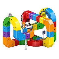 Toybit 3D Anti-Gravity Train Building Set 81 pcs - Train Set