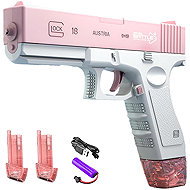 Toybit Automatic water pistol Splash with magazines, pink - Water Gun