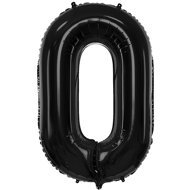 equipmentsenaparty Foil numerals black '0' - 86 cm - Balloons