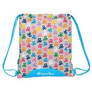 SAFTA Benetton: Logo, šedý, 35 × 40cm - Drawstring Bag