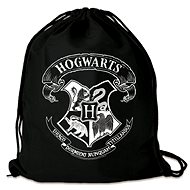 LOGOSHIRT Harry Potter: Hogwarts Crest, black, 36 × 44 cm - Drawstring Bag