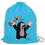 LOGOSHIRT Mole: Juhu, blue, 35 × 46 cm - Drawstring Bag
