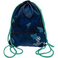 TAYLOR FOOTBALL SOUV UEFA Champions League: logo, blue, 33 × 44 cm - Drawstring Bag