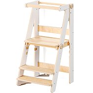 Busykids Montessori Folding Learning Tower White - Learning Tower